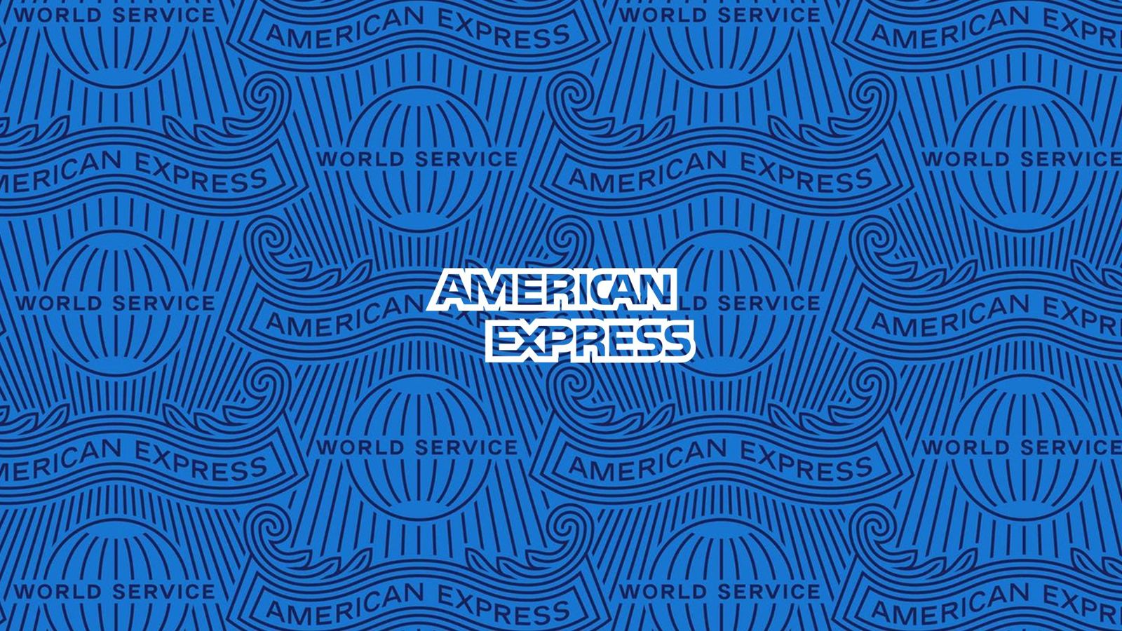 American Express cover pattern