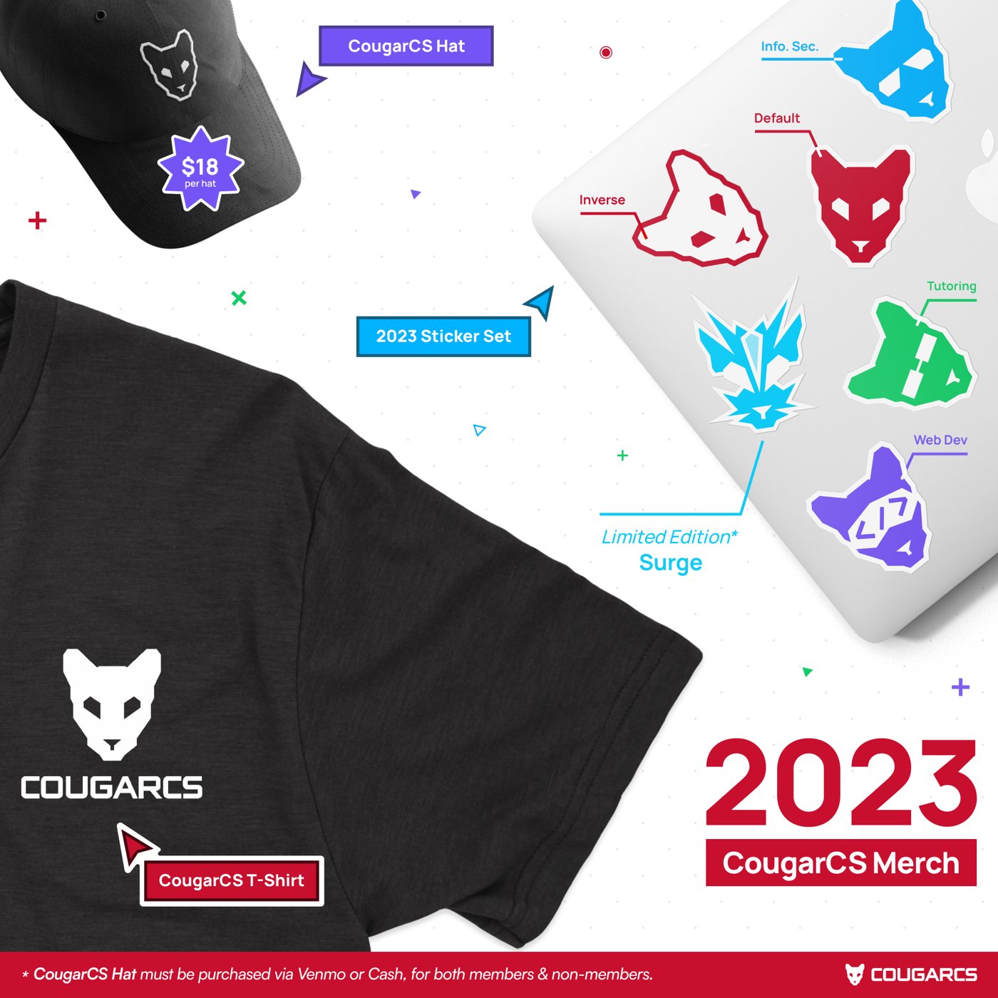 CougarCS 2023 merch